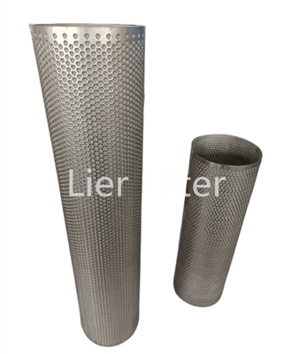 Hohe Leistungsfähigkeits-filternder perforierter Metalldraht Mesh Corrosion Resistance