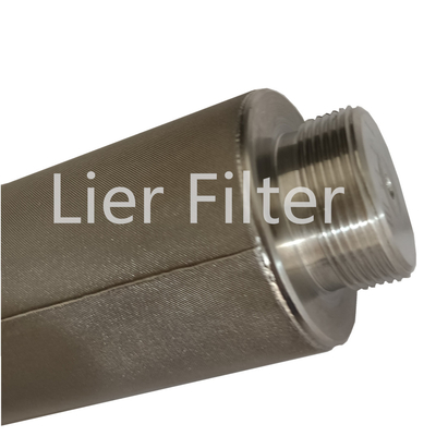 304 316 SS 5 Schicht gesinterter Draht Mesh Filter Element Diameter 6mm-1.5m