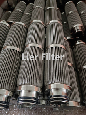 Faltbares Filterelement mit 304 Gewinden für die Flugzeugindustrie