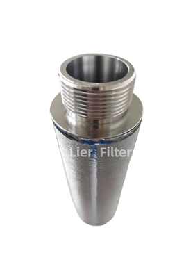 Standardpulver-Filter des Sintermetall-5um benutzt in der Polyester-Filtration