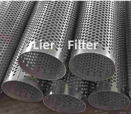 Sintermetall-Mesh Filter With Perforated Anti-Korrosion AISI304 AISI316L