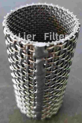 Standard 5Um 316L sinterte Mesh Filter Elements For Continuous-Selbsttätigkeit