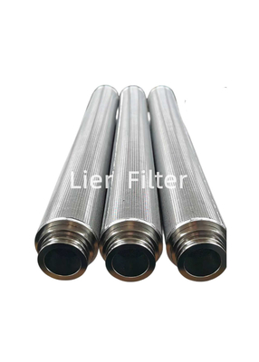 Wiederverwendbares SS316L 1mm 3Layer sinterte Mesh Filter Cartridge In Machining-Industrie