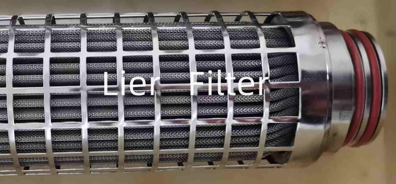 Gefalteter Filter der Korrosionsbeständigkeits-15um Edelstahl in der synthetischen Faser