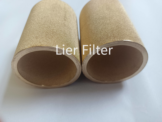 Kundengebundener Bronzesintermetall-Pulver-Filter 100mm bis 1000mm Länge