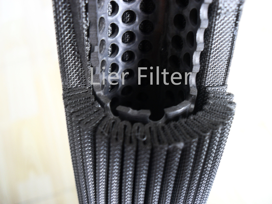 Antikorrosion 0.2um-120um faltete Filterelement für Polymer-Schmelzen