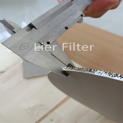 2-10 gesintertes Filter-industrielles rundes Metall Mesh Filter der Schicht-SS316 Edelstahl