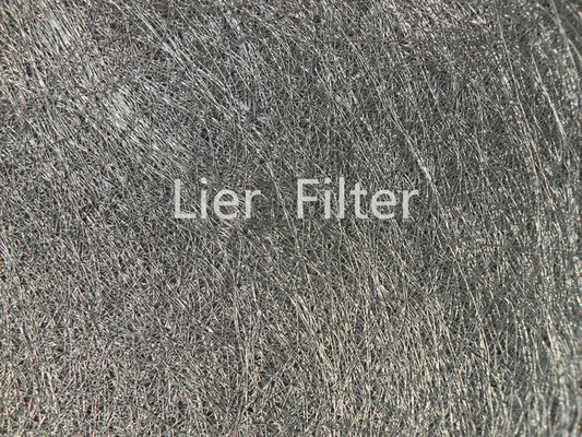 Sintermetall-Faser-Filz-hohe Porosität Pleatable waschbare FeCrAl