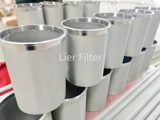 Korb-Sieb-Edelstahl-Draht Mesh Filter Element CER-GBs industrieller