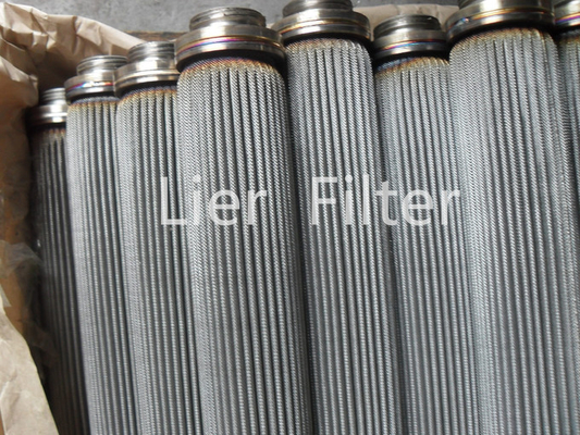 Gesintertes Filterelement Metalldrahtgewebe-Mesh Pleated Filter Element Metals Faser